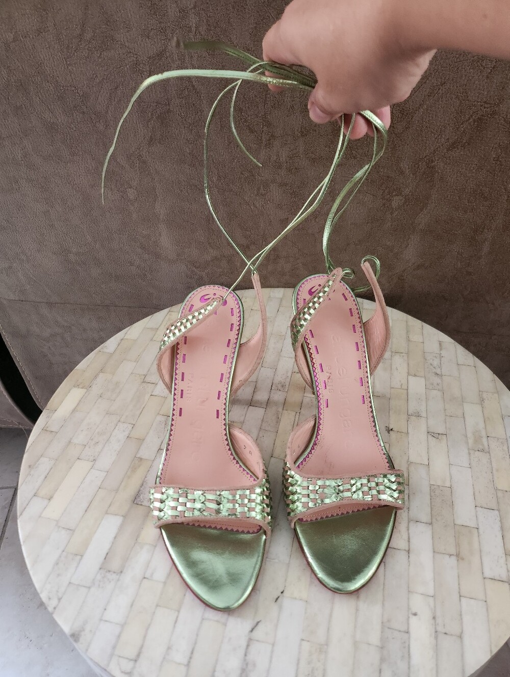 Emanuel Ungaro sandals size 8